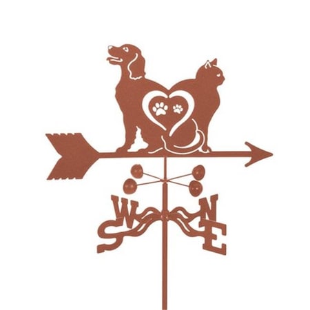 Ez Vane EZ Vane EZ1201-4S Cat & Dog - Love with Four Sided Mount EZ1201-4S